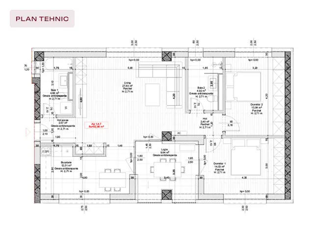 Plan tehnic (ap 1, 4, 7)