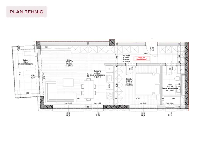 Plan tehnic (ap 2, 5, 8)