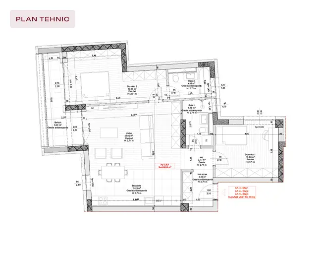 Plan tehnic (ap 3, 6, 9)